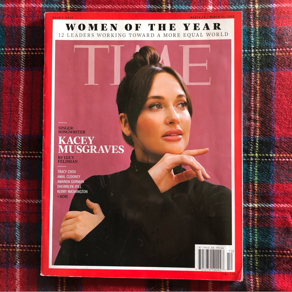Kacey Musgraves on the cover of Time Magazine